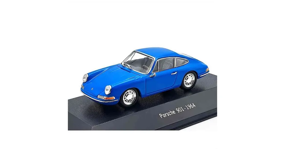 Biztonságos fizetés Porsche 901 (911) (1964) kék – 1 43 méretarányos fém modellautó Editions Atlas