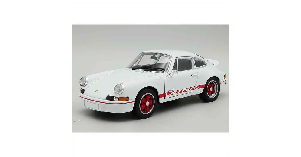 Porsche 911 Carrera RS 2.7 (1973) fehér – 1 24 méretarányos fém modellautó és játékautó Welly Rendeld meg most