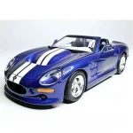Shelby Series One (1999) kék / fehér – 1 24 méretarányos fém modellautó és játékautó Maisto Exkluzív ajánlat