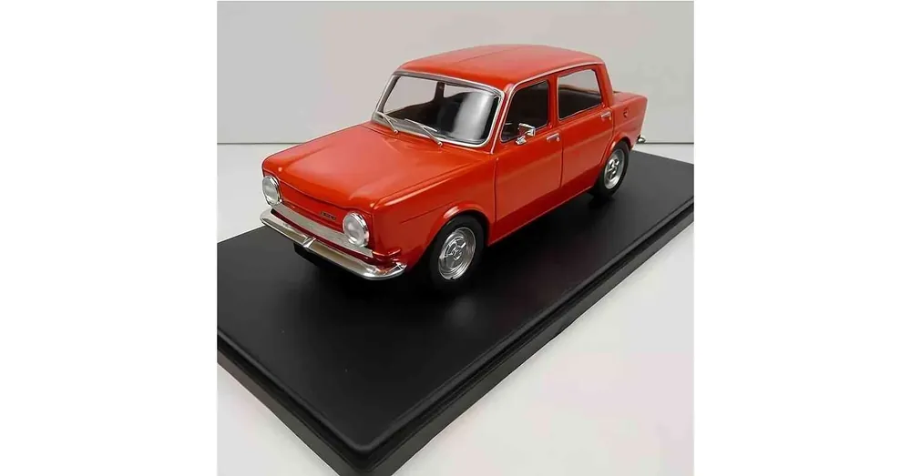Biztonságos vásárlás Simca 1000 (1969) piros – 1 24 méretarányos fém modellautó Edicola