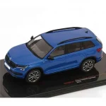 Népszerű Skoda Kodiaq Sportline (2018) kék – 1 43 méretarányos fém modellautó IXO Models