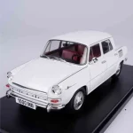 Utolsó esély Skoda 1000 MB (1968) fehér – 1 24 méretarányos fém modellautó Whitebox