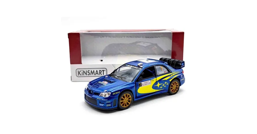 Subaru Impreza WRC (2007) – 1 38 méretarányos fém játékautó Kinsmart Korlátozott ajánlat