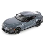 Toyota GR Supra (2022) szürke – 1 24 méretarányos fém modellautó és játékautó Maisto Kiárusítás