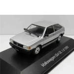 Volkswagen Gol GL 1.8 (1993) ezüst – 1 43 méretarányos fém modellautó Edicola Gyors kiszállítás