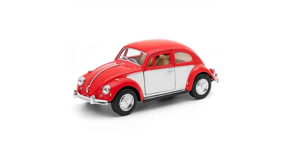 Nézd meg most Volkswagen Classical Beetle (1967) piros – 1 38 méretarányos fém játékautó Kinsmart