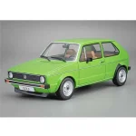 Újdonság Volkswagen Golf I. (1974) zöld – 1 24 méretarányos fém modellautó Whitebox