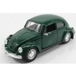 Volkswagen Beetle zöld – 1 24 méretarányos fém modellautó és játékautó Maisto Prémium