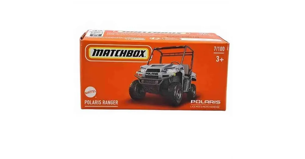 Polaris Ranger szürke – 1 64 játékautó Matchbox 77/100 Bestseller