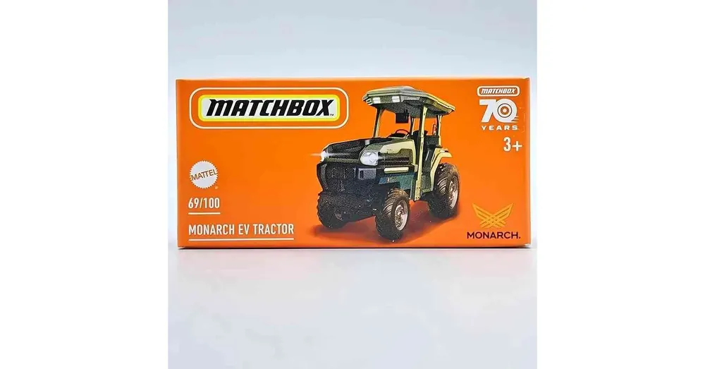 Monarch EV Tractor – 1 64 játékautó Matchbox 69/100 Gyors kiszállítás