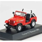 Vam Jeep CJ-7 Renegado (1983) piros – 1 43 méretarányos fém modellautó Edicola Biztonságos fizetés