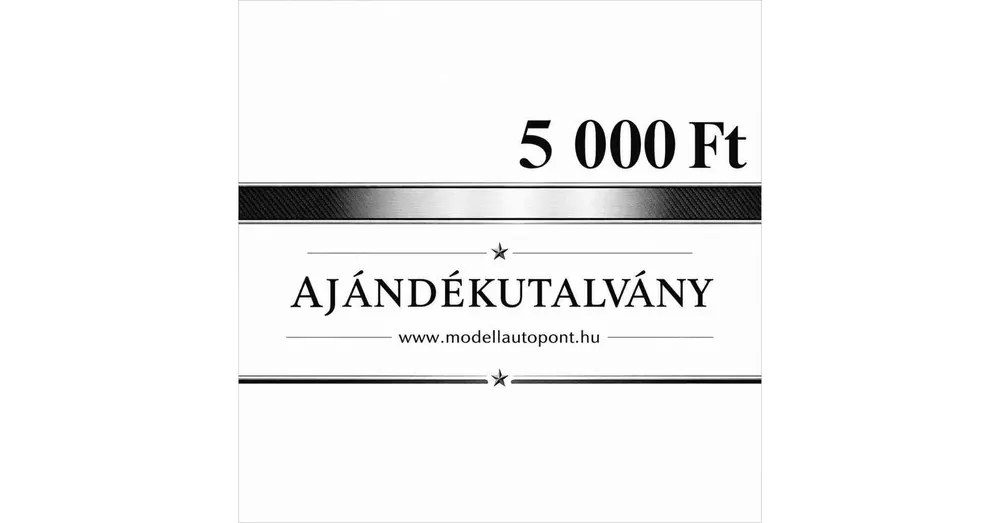 Szuper ajánlat Ajándékutalvány – 5 000 Ft