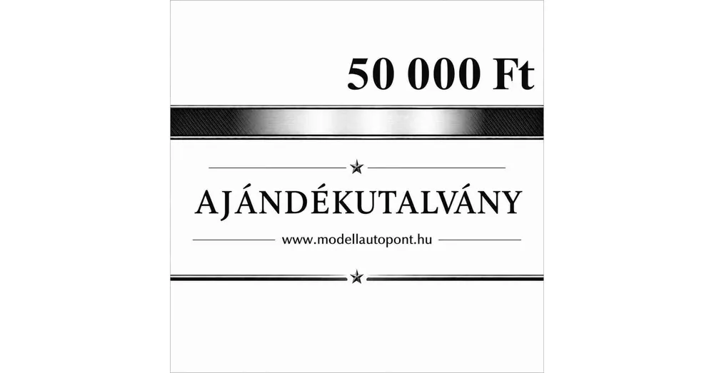 Utolsó esély Ajándékutalvány – 50 000 Ft
