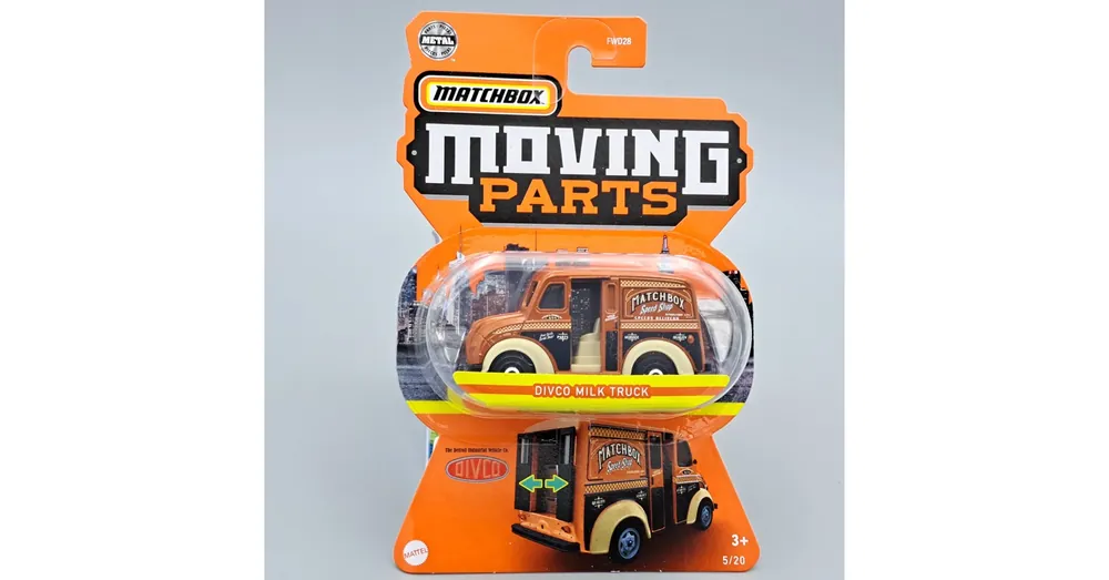 Kedvezményes ár Divco Milk Truck 1 64 MB Moving Parts