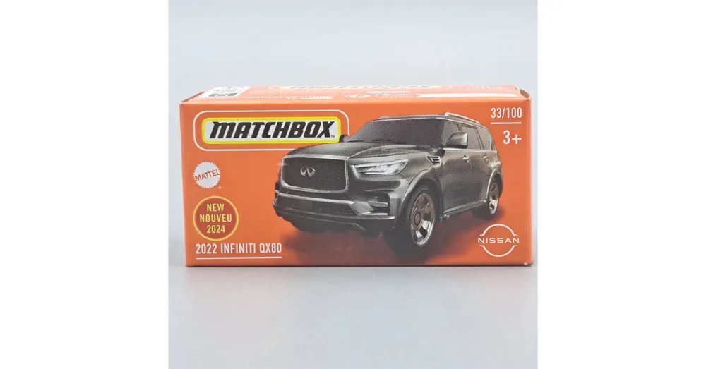 Ne maradj le Infiniti QX80 2022 Matchbox modell autó