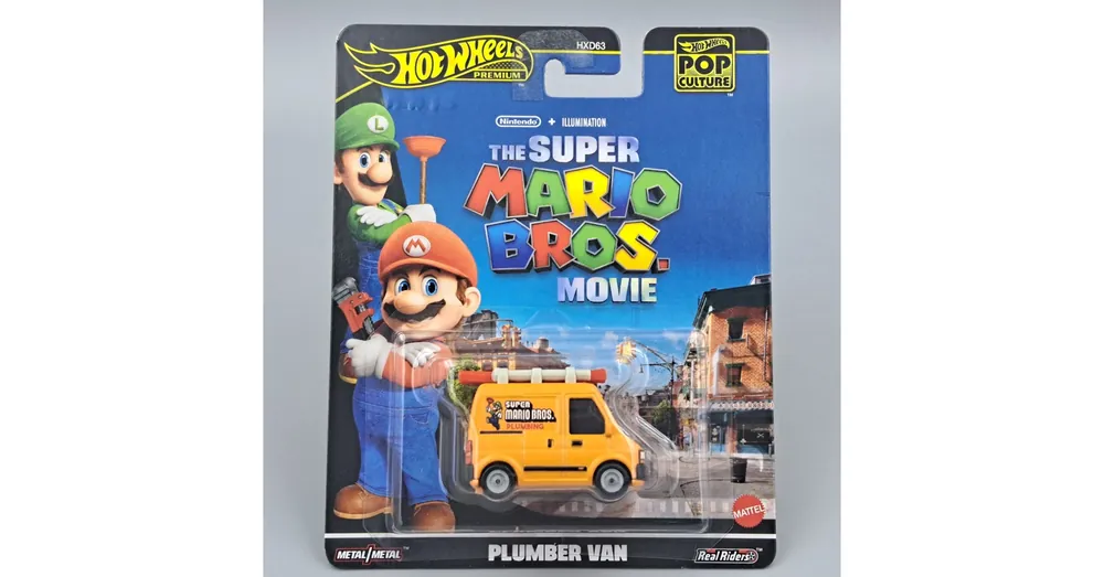 Hot Wheels Super Mario Vízszerelő busz Korlátozott ajánlat