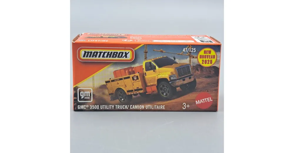 Népszerű GMC 3500 Utility Truck Matchbox D