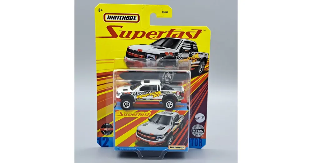 Ford F-150 Raptor Matchbox Superfast Legkelendőbb