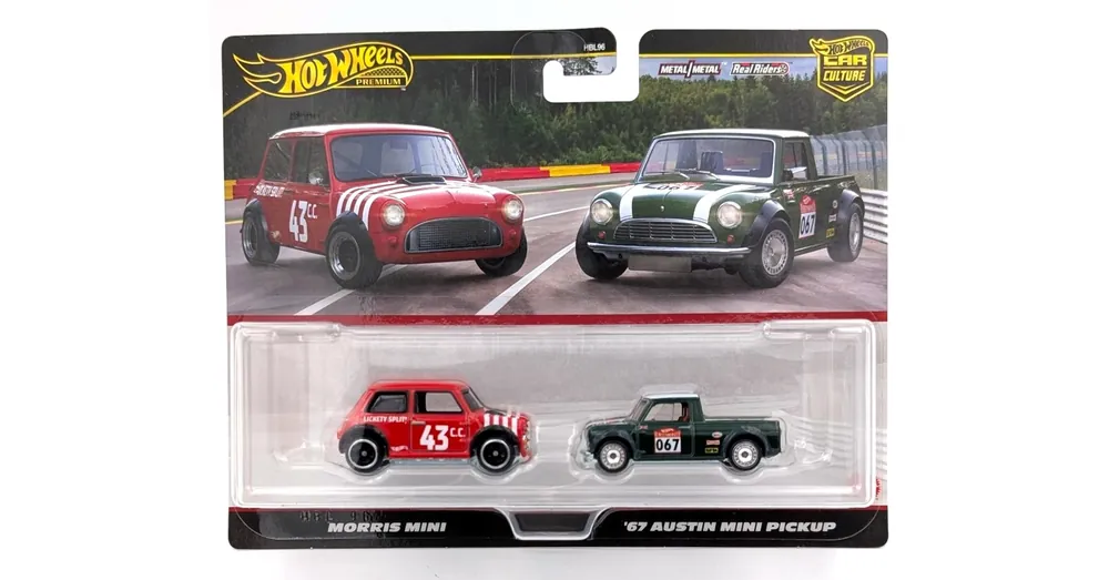 Végkiárusítás Hot Wheels Mini Morris+Mini Austin ‘67