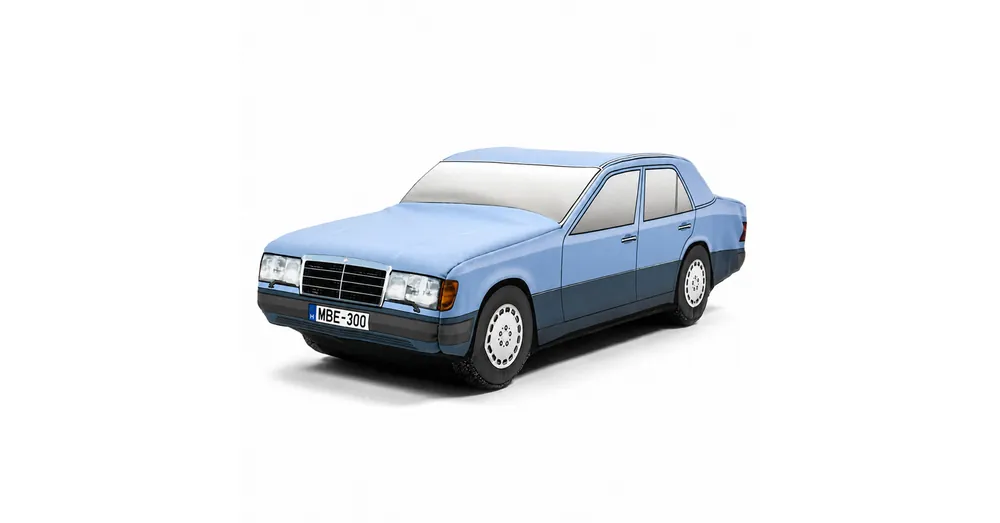 Plüss Mercedes-Benz W124 Biztonságos fizetés