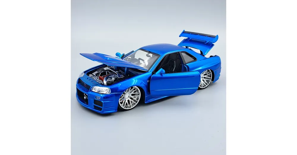 Alacsony ár Nissan Skyline GTR R34 1 24 Brian Jada