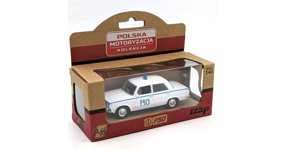 Fiat 125 Rendőr 1 43 Gyors kiszállítás