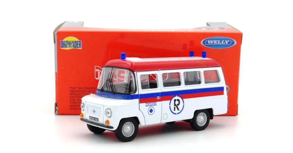 Nysa 522 Mentő Welly modellautó Utolsó esély