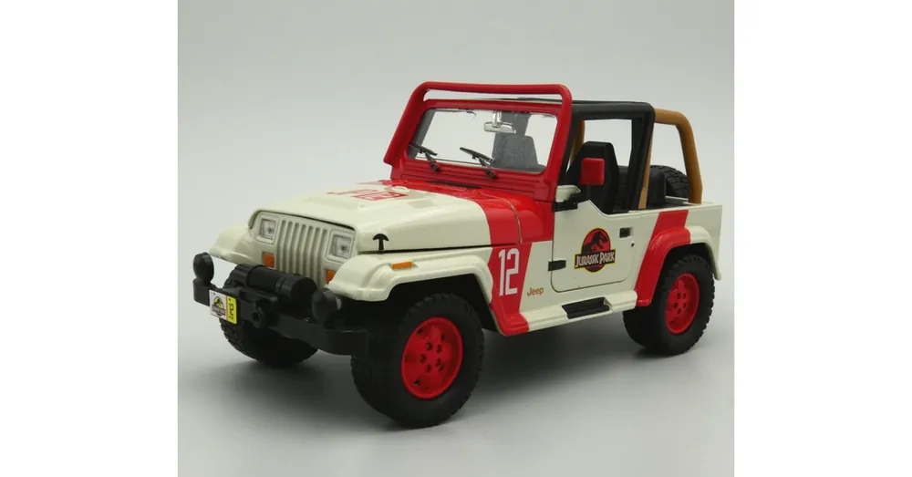Jeep Wrangler 1992 1 24 "Jurassic Park" Vásárlói kedvenc