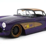 Népszerű Chevrolet Corvette 1957 "Batgirl" 1 24