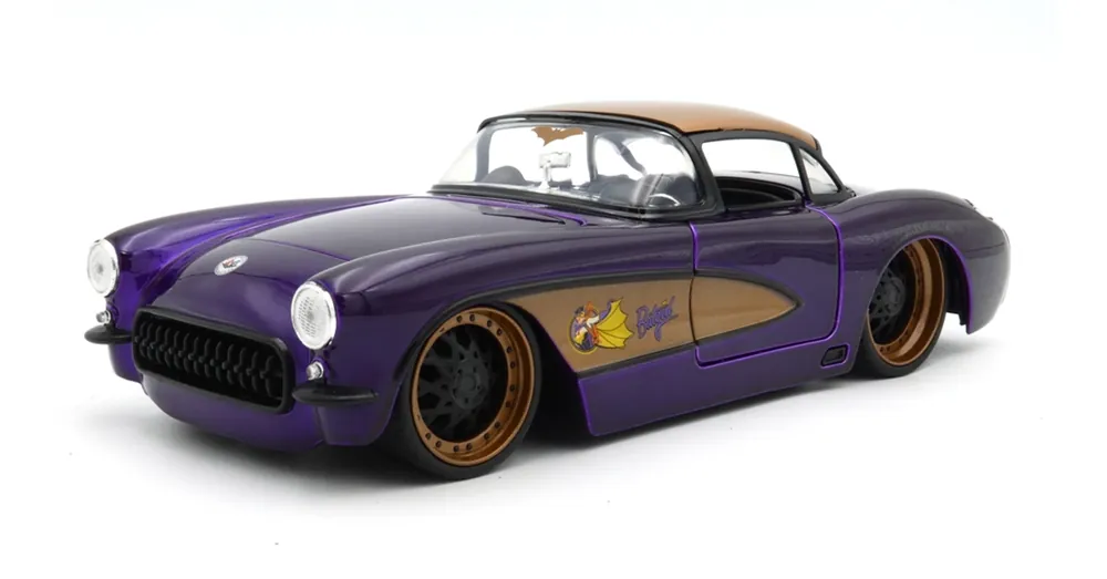 Népszerű Chevrolet Corvette 1957 "Batgirl" 1 24