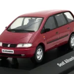 Népszerű Seat Alhambra 1996-2010 1 43 Bordó