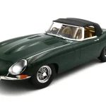 Biztonságos vásárlás Jaguar E-Type Cabriolet 1961 1 18 Zöld