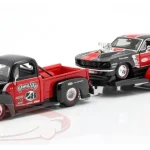 Gyors szállítás Ford F1 Pick up trailer And Mustang 1 24