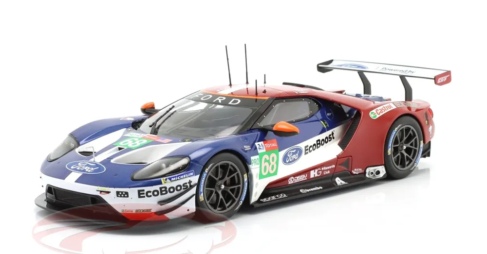 Kiárusítás Ford GT 68 LMGTE 24H LeMans 2018 1 18