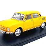 Kiárusítás Skoda 100L 1 24 WhiteBox modell sárga