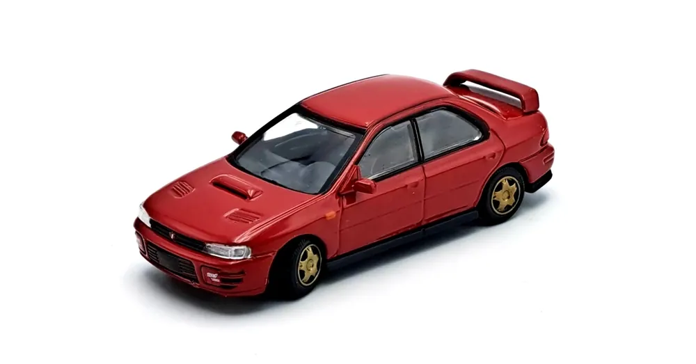 Subaru Impreza WRX LHD 1994 1 64 Piros Biztonságos fizetés