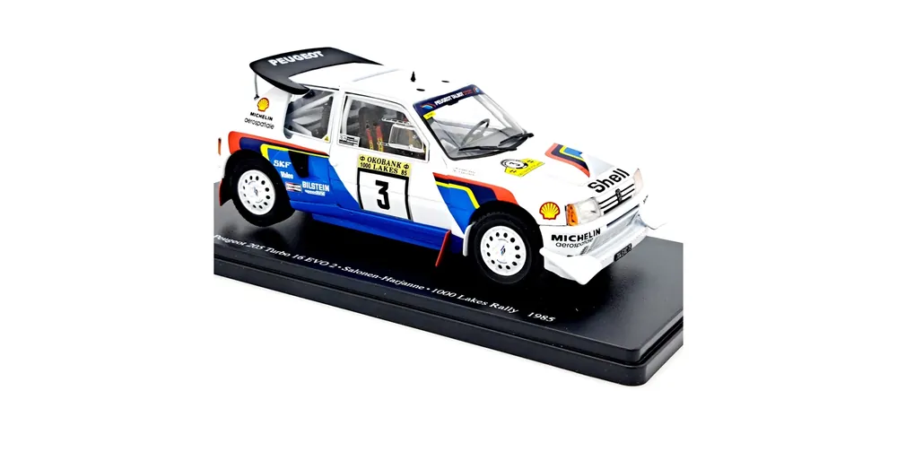 Bestseller Peugeot 205 Turbo 16 Evo2 1985 1 24