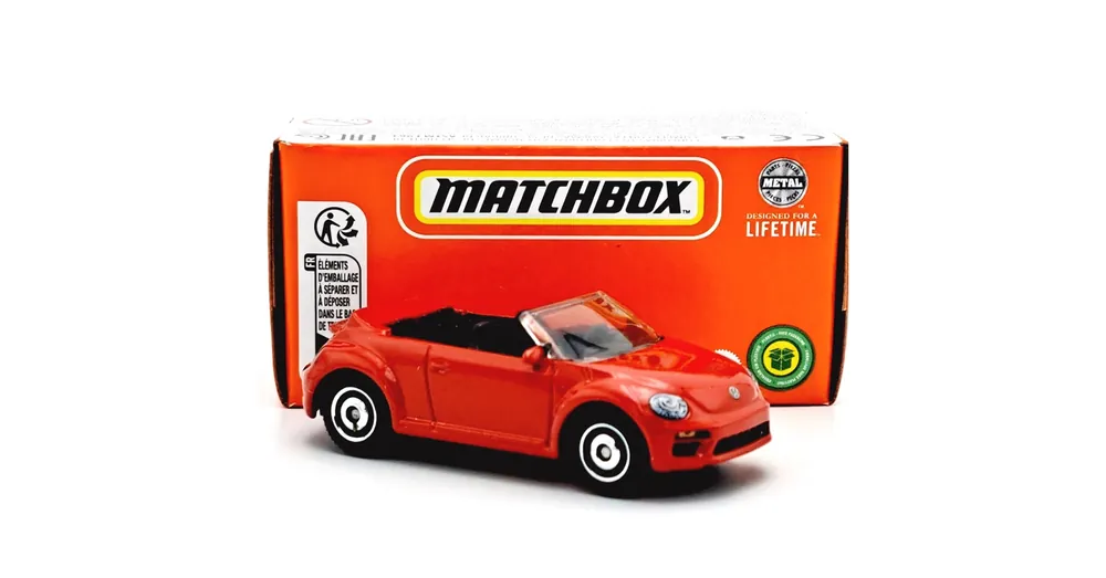 Azonnal elérhető Volkswagen Beetle piros Matchbox 1 64
