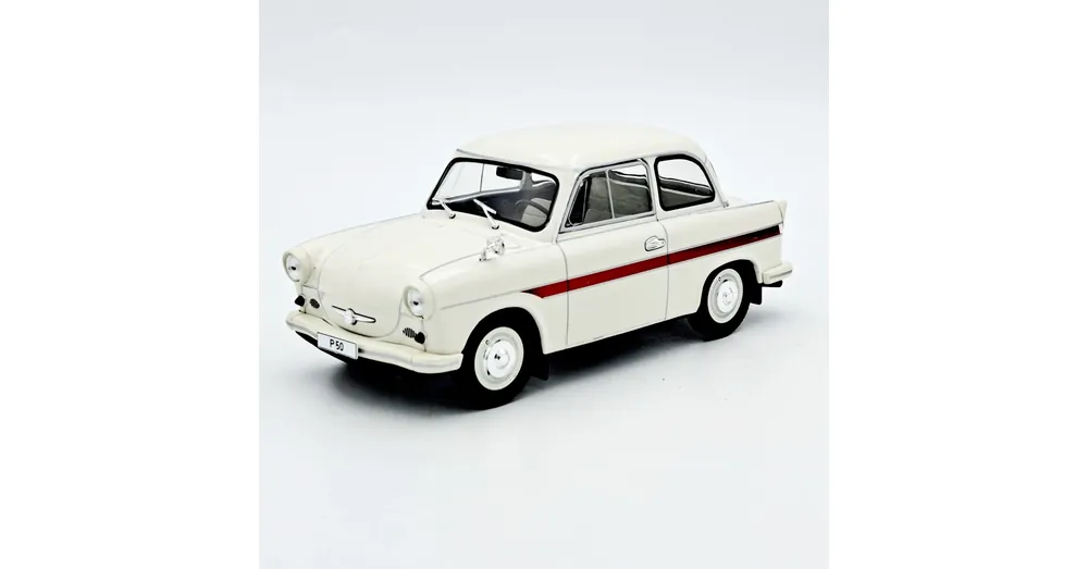 Prémium Trabant P50 1 24 White Box Modellautó