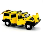 Expressz kézbesítés Hummer H2 SUV 1 32 Tayumo Sárga játék