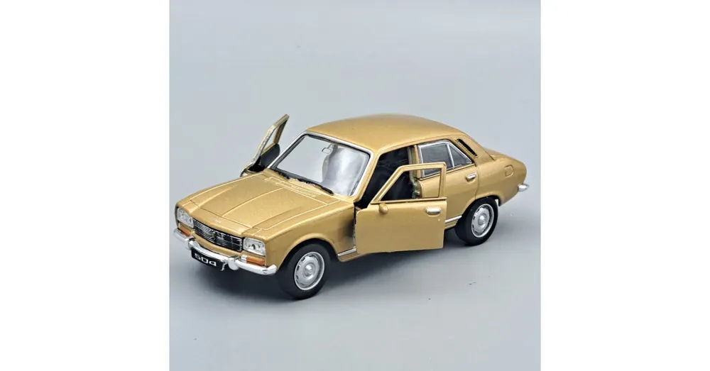 Peugeot 504 1975 Welly modellautó arany Kedvezményes ár