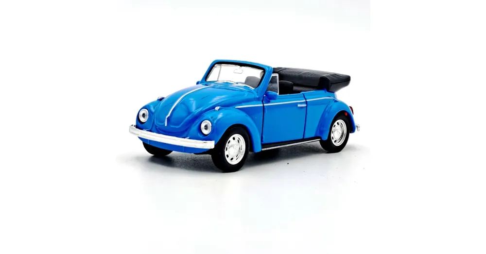 Végkiárusítás Volkswagen Beetle Cabrio Welly Kék