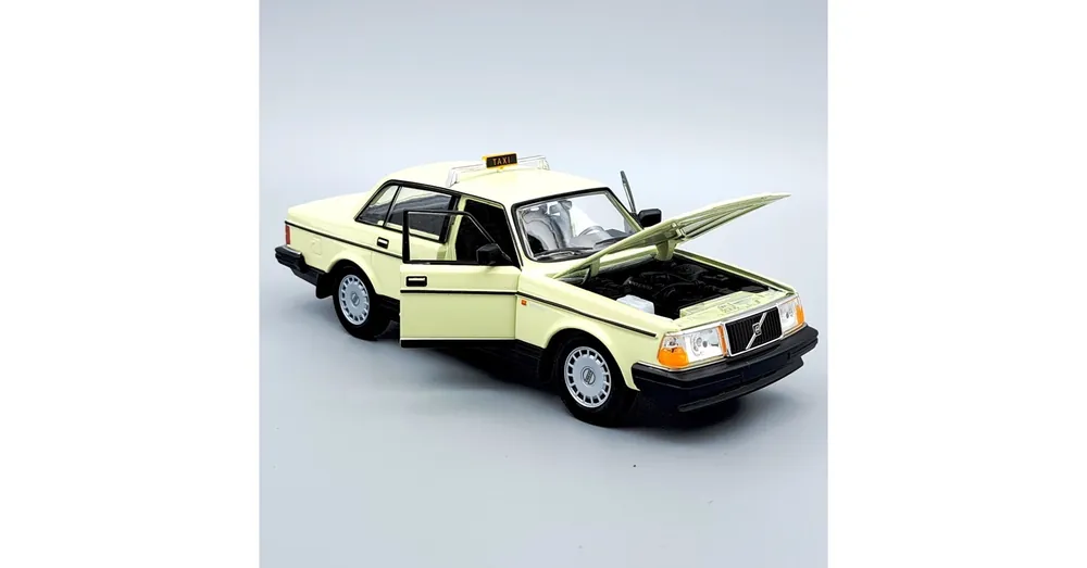 Volvo 240 GL Taxi 1 24 Welly Modellautó Olcsóbb