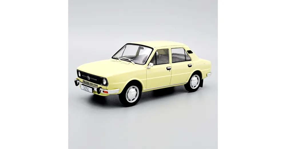 Expressz kézbesítés Skoda 105L 1 24 WhiteBox autómodell