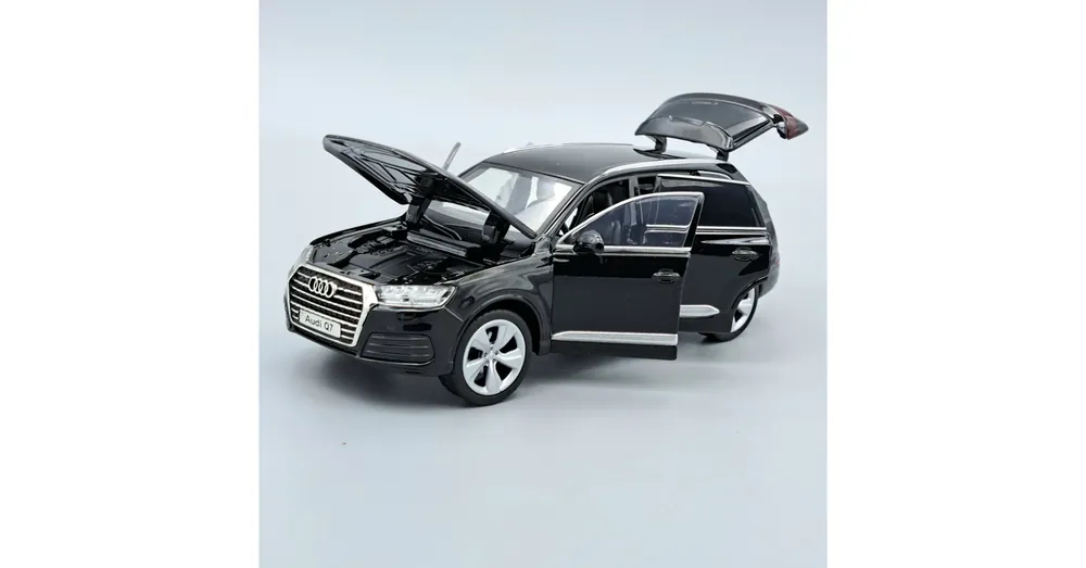 Expressz szállítás Audi Q7 1 32 fekete Tayumo játékautó