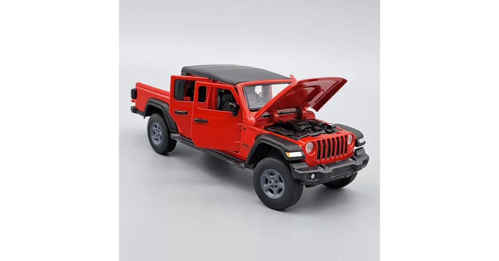 Csak ma Jeep Gladiator 1 32 Tayumo piros kisautó