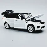 Szezonális akció Range Rover Sport 1 32 Tayumo Fehér autó