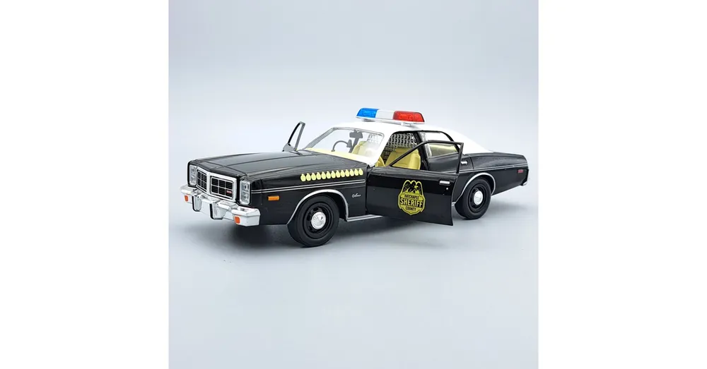 Gyors kiszállítás Dodge Monaco Police 1977 1 24 Greenlight