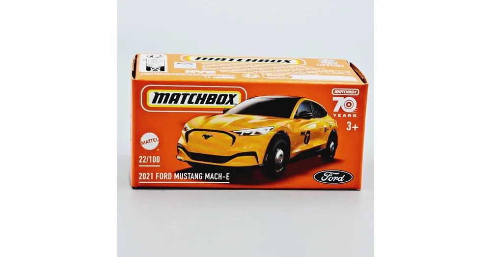 Ford Mustang Mach-E Sárga 1 64 Matchbox Biztonságos fizetés