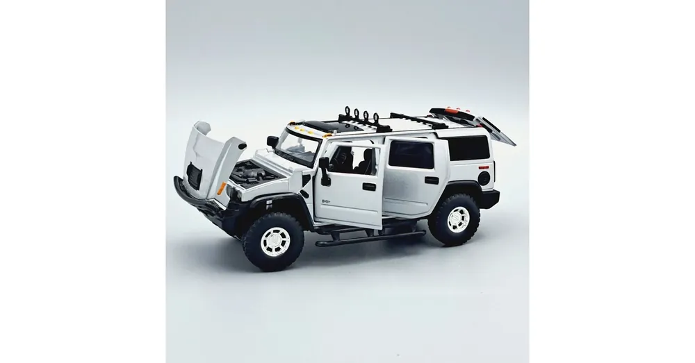 Hummer H2 SUV 1 32 Tayumo szürke kisautó Azonnali szállítás